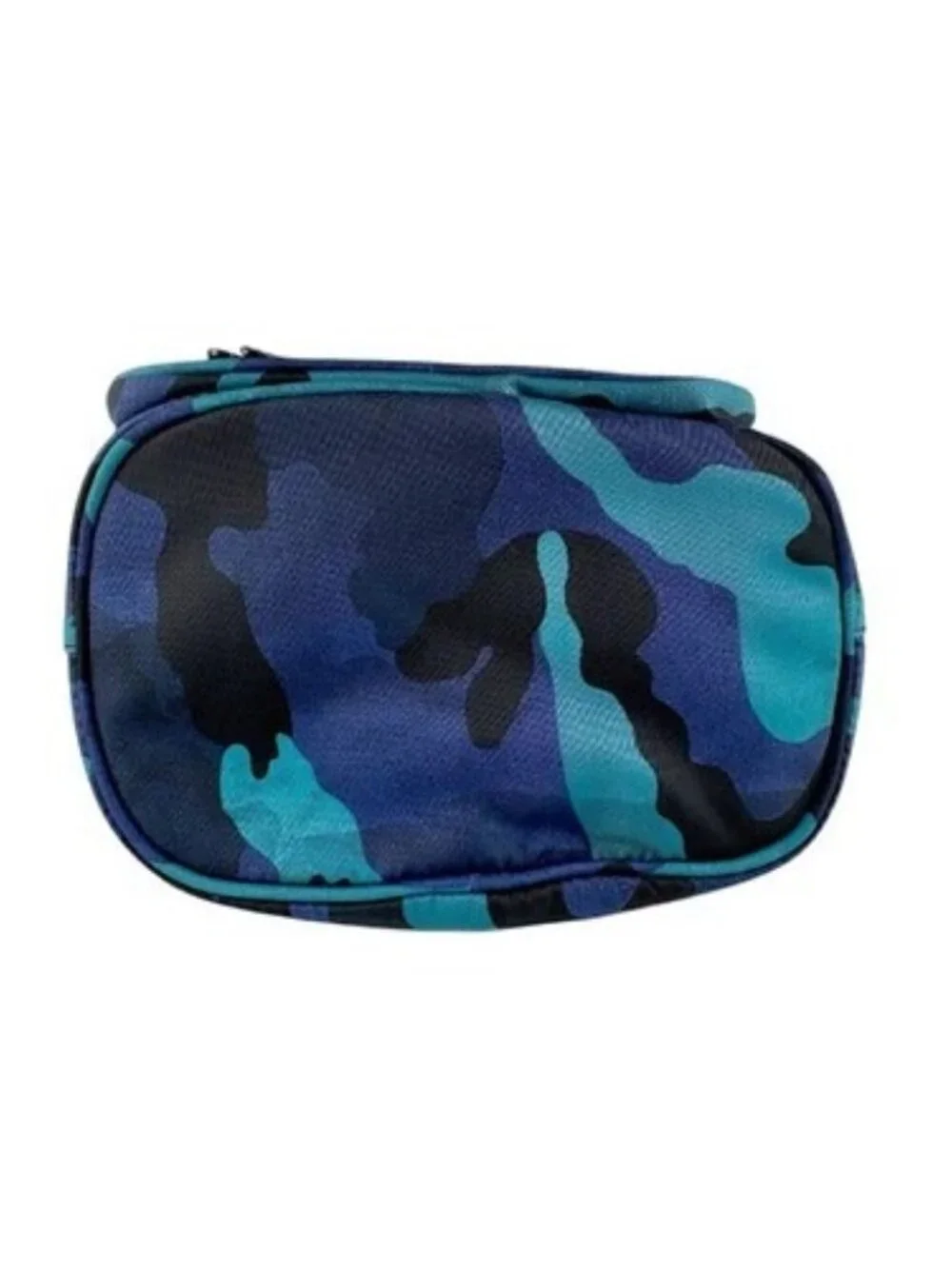 Auth PRADA Handbag Crossbody Shoulder Bag Navy/Black/Blue Nylon/Leather - z9367 - Picture 4 of 13
